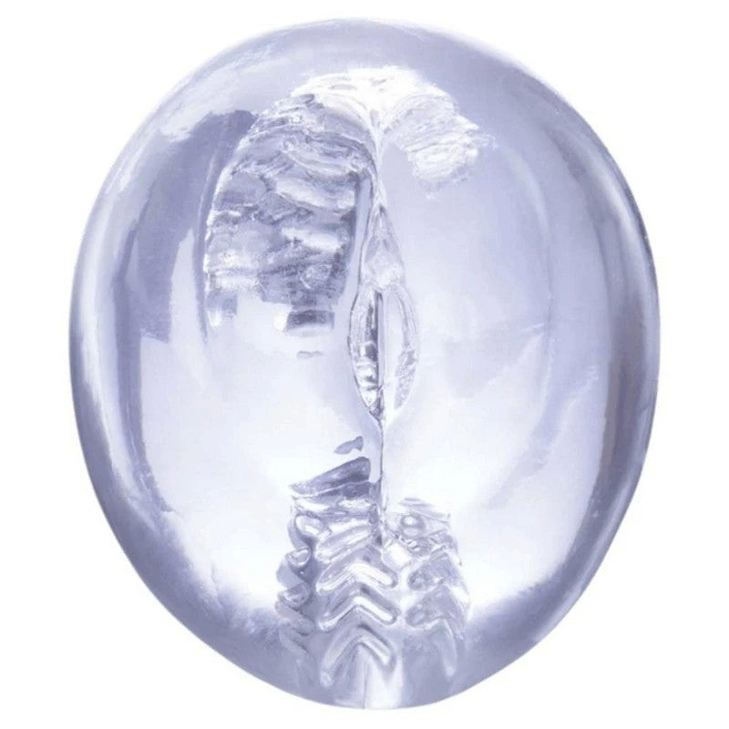 Cum On Pocket Jelly Transparent Mens Masturbator 3.5 Inches Masturbators and Strokers