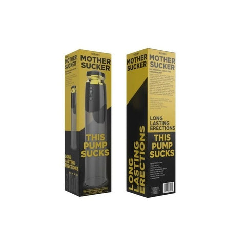 Hott Products Mother Sucker Rechargeable Male Masturbator - Masturbators and Strokers