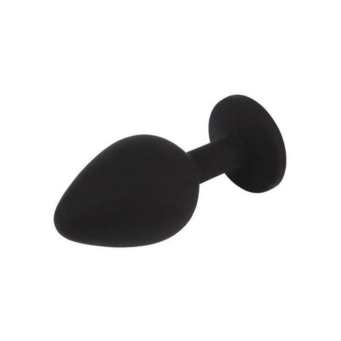 La Viva Booty Fantasy Diamond Butt Plug Collection 4 Piece Black - Butt Plugs