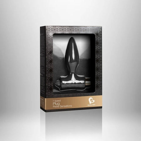 Rock Off Petite Sensations Butt Plug Black - Butt Plugs