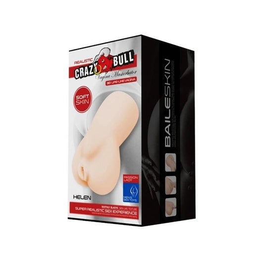 Crazy Bull Helen Realistic Vagina Male Masturbator Flesh - Masturbators and Strokers