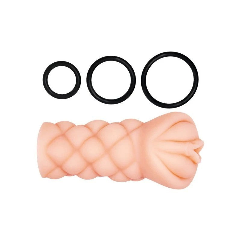 Crazy Bull Michelle Firm Vagina Vibrating Realistic Stroker Flesh Masturbators and Strokers