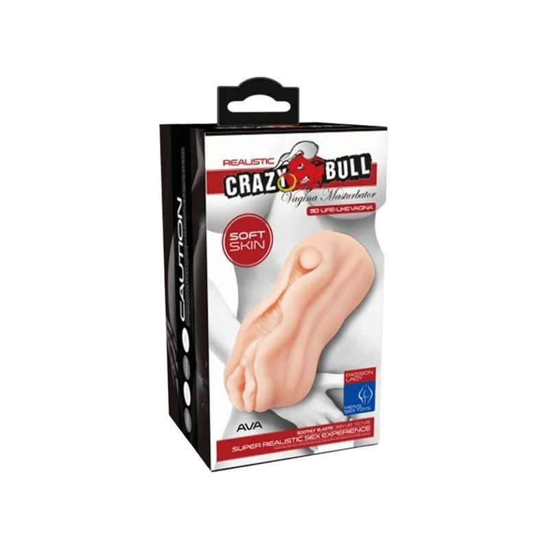 Crazy Bull Ava Vagina Realistic Mens Masturbator Flesh Masturbators and Strokers