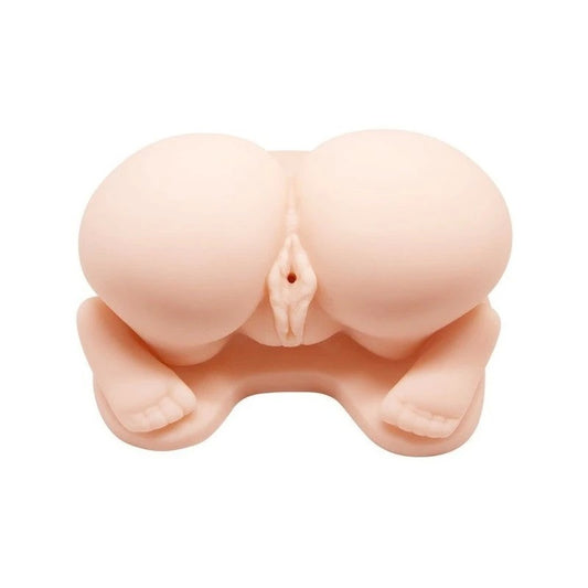 Crazy Bull All Fours Vagina & Anal Male Stimulator Flesh - Realistic Butts And Vaginas