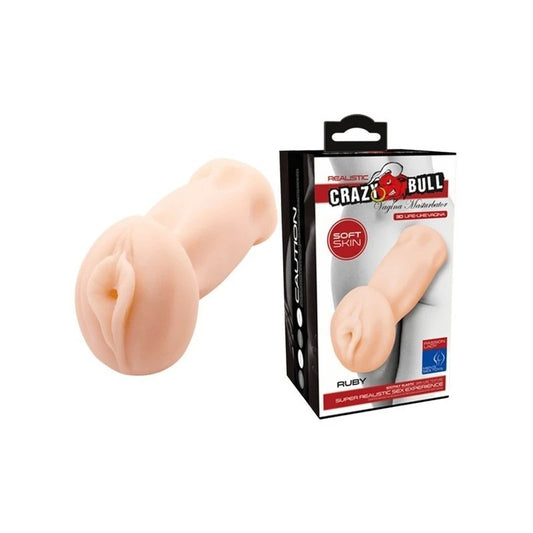 Crazy Bull Ruby Realistic Feel Vagina Masturbator Flesh - Realistic Butts And Vaginas