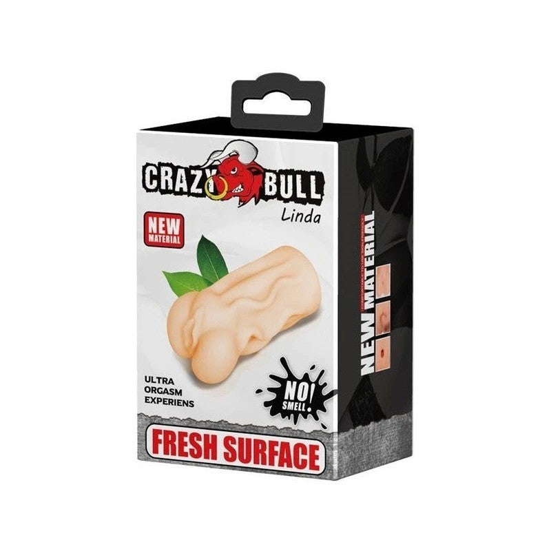 Crazy Bull Linda Realistic Mens Masturbator Flesh Realistic Butts And Vaginas