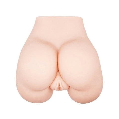 Crazy Bull Back door Vibrating Vagina & Anal Stimulator Flesh - Realistic Butts And Vaginas