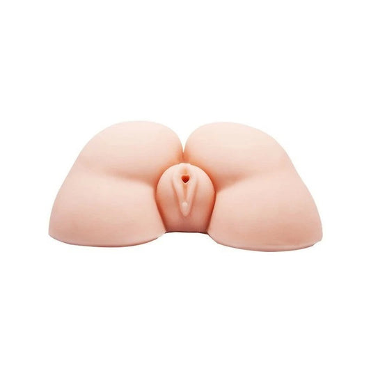 Crazy Bull Back door Vibrating Vagina & Anal Stimulator Flesh - Realistic Butts And Vaginas
