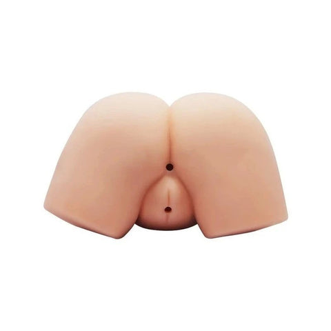 Crazy Bull Doggy Style Realistic Vagina & Anal Stimulator Flesh - Realistic Butts And Vaginas
