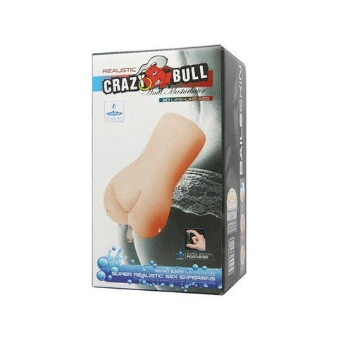 Crazy Bull Water Activated 3D Life Like Ass Male Masturbator Flesh - Realistic Butts And Vaginas