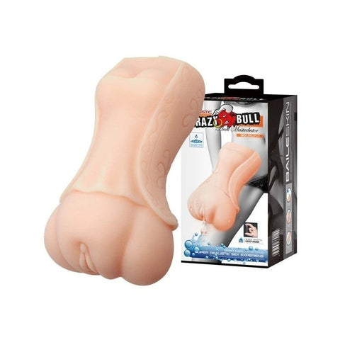 Crazy Bull Water Activated 3D Realistic Vagina Mens Stroker Flesh - Realistic Butts And Vaginas