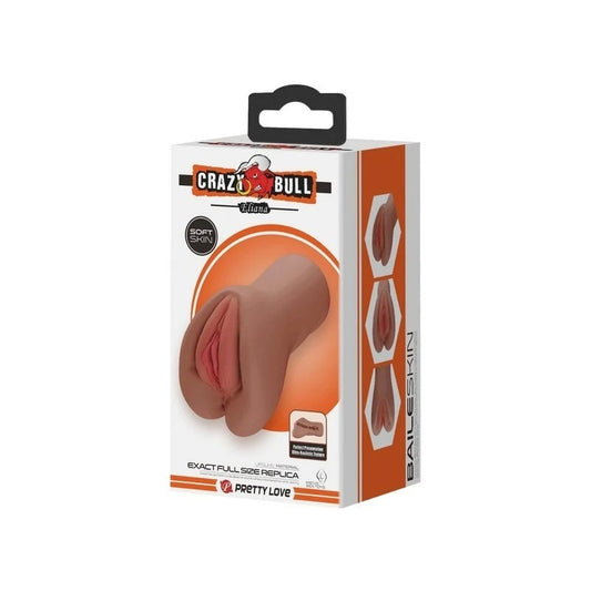 Crazy Bull Eliana Realistic Pussy Masturbator Tan - Realistic Butts And Vaginas