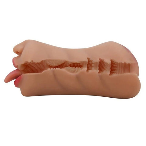 Crazy Bull Sarah Premium Dual Channel Male Masturbator - Realistic Butts And Vaginas