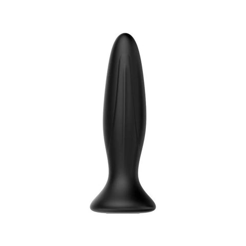 Mr Play 12 Function Vibrating Anal Plug Black - Butt Plugs