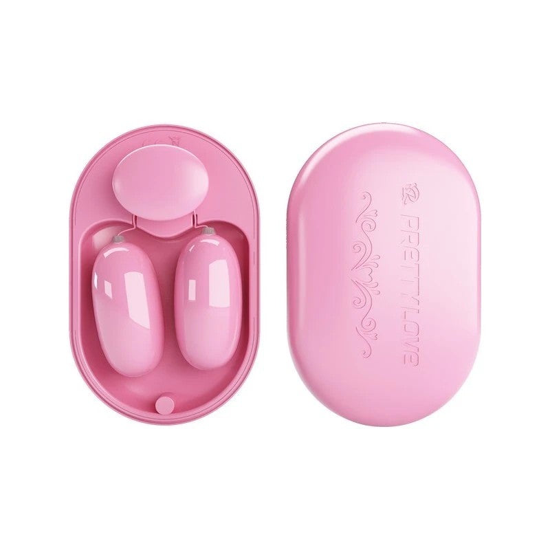 Pretty Love Fun Box 12 Function Vibrating Bullet Massager Pink Bullet Vibrators