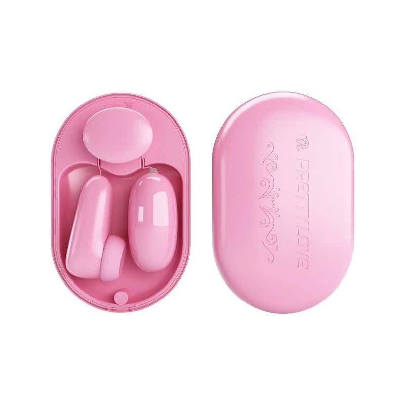 Pretty Love Magic Box USB Rechargeable Bullet & Stimulator Vibrator Pink Bullet Vibrators