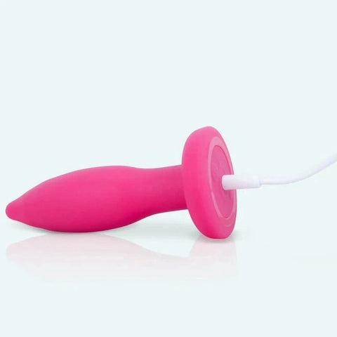 Charged Rechargeable Remote Control Vibrating Butt Plug - Butt Plugs