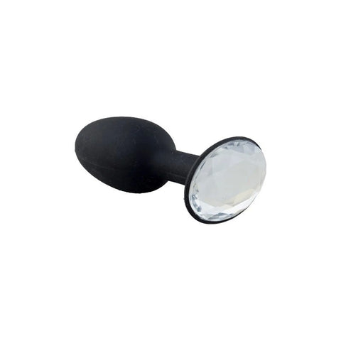 Seven Creations Crystal Amulet Silicone Butt Plug Small - Butt Plugs