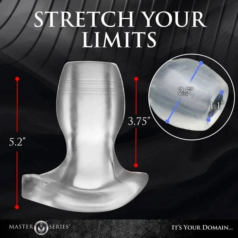 Master Series Light Tunnel Light Up Anal Dilator Butt Plug Butt Plugs