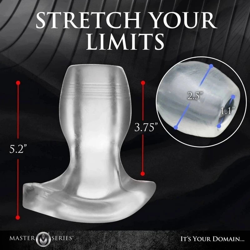 Master Series Light Tunnel Light Up Anal Dilator Butt Plug Butt Plugs