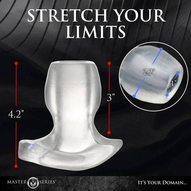 Master Series Light Tunnel Light Up Anal Dilator Butt Plug Butt Plugs