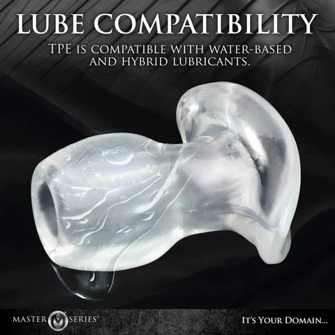 Master Series Light Tunnel Light Up Anal Dilator Butt Plug - Butt Plugs