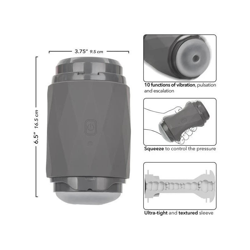 California Exotics Milk Master Vibro Squeeze Male Stroker Masturbators and Strokers