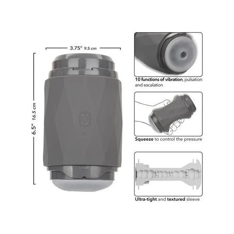 California Exotics Milk Master Vibro Squeeze Male Stroker - Masturbators and Strokers