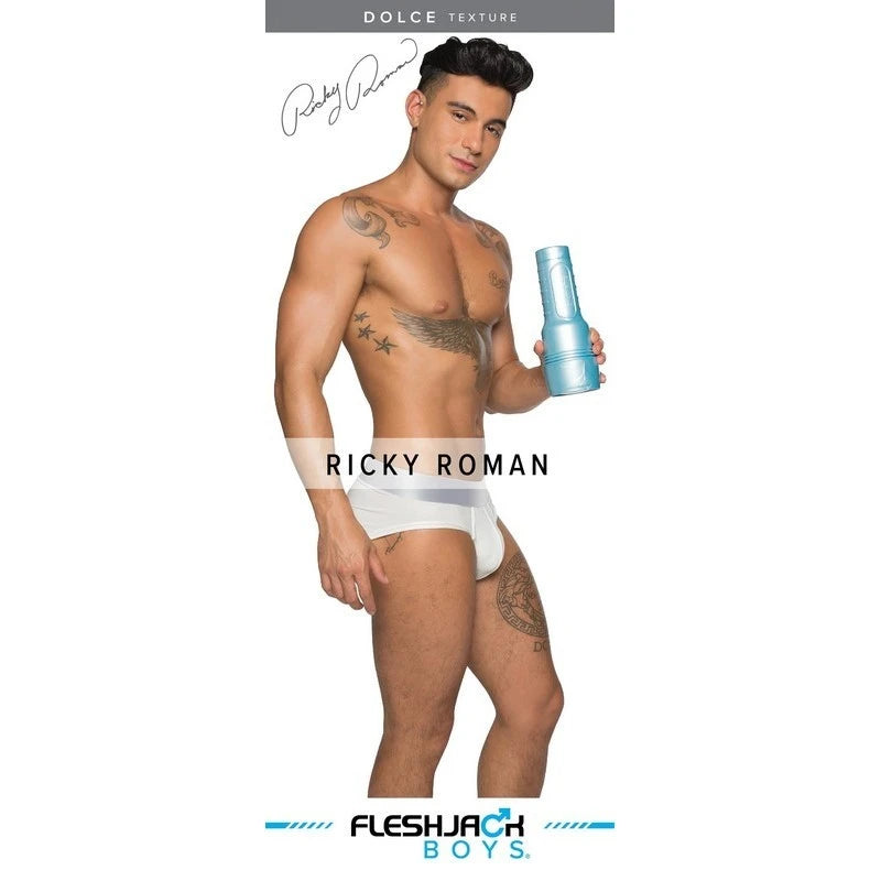 Fleshjack Boys Ricky Roman Dolce Male Masturbator Fleshlight Male Masturbators