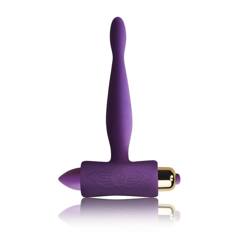Rocks Off Petite Sensations Teazer Vibrating Butt Plug Purple Butt Plugs
