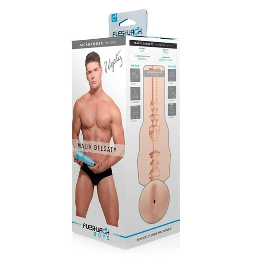 Fleshjack Boys Malik Delgaty Jackhammer Mens Masturbator - Fleshlight Male Masturbators