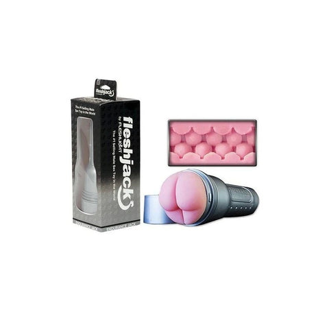 Fleshjack Pink Jackass Endurance Mens Masturbator - Fleshlight Male Masturbators