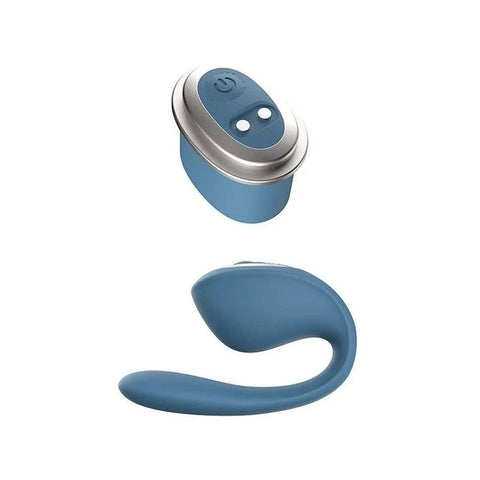 Adam and Eve FOUR PLAY USB Rechargeable Couples Vibrator Kit Blue - Sex Toys For Couples