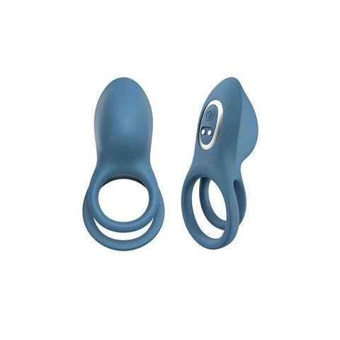Adam and Eve FOUR PLAY USB Rechargeable Couples Vibrator Kit Blue - Sex Toys For Couples