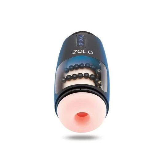 Zolo Upstroke USB Rechargeable Auto Thrusting Mens Masturbator Flesh - Masturbators and Strokers