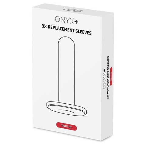 Kiiroo Onyx+ 3 Pack Tight Fit Replacement Sleeve - Masturbators and Strokers