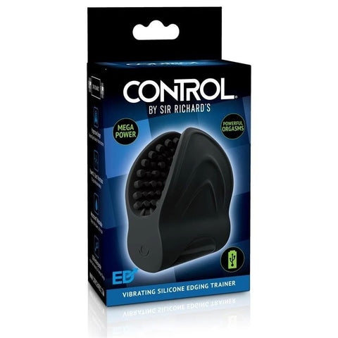 Sir Richards Vibrating Silicone Edger Male Masturbator - Masturbators and Strokers