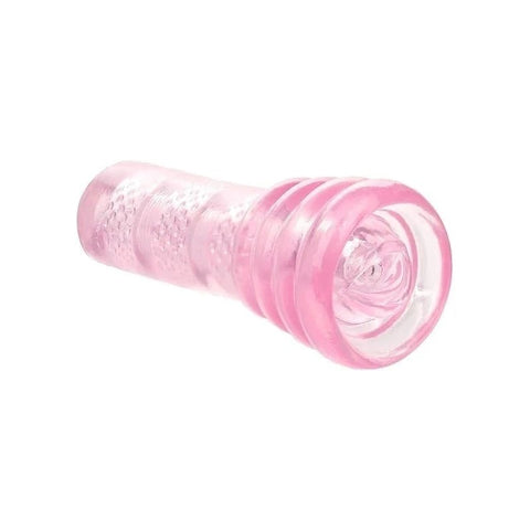 Adam & Eve SUPER HEAD HONCHO Oral Stroker Pink - Masturbators and Strokers