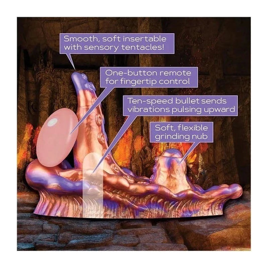 Icon Brands Alien Nation Copperhead Vibrating Grinder Pad - Vibrating Dildos