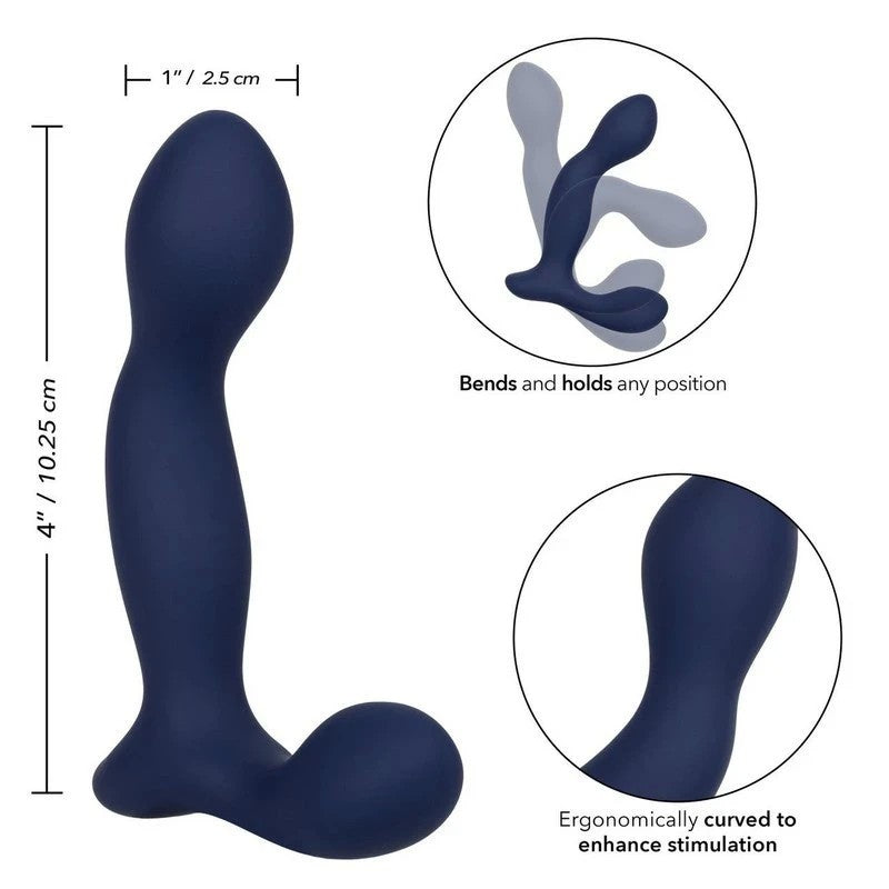 California Exotics Viceroy Expert Silicone Prostate Probe Prostate Sex Toys