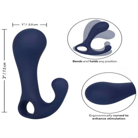California Exotics Viceroy Direct Silicone Prostate Probe - Prostate Sex Toys