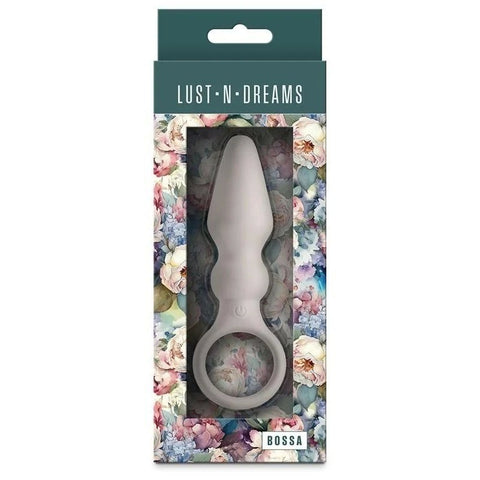 NS Novelties Lust-n-Dreams Bossa Anal Vibrator Fog - Anal Vibrators