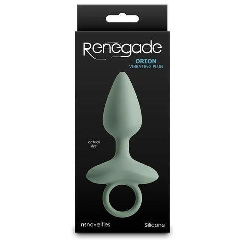 Renegade Orion Rechargeable Vibrating Silicone Butt Plug - Butt Plugs