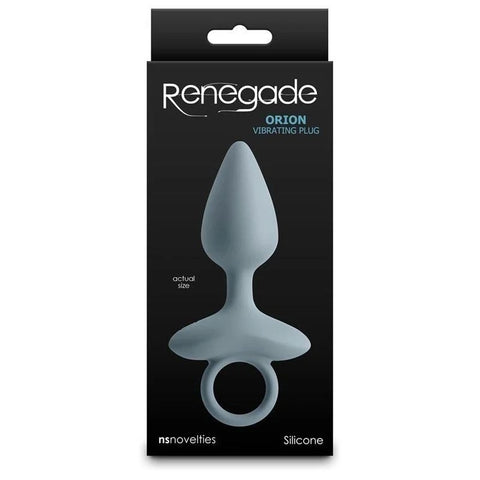 Renegade Orion Rechargeable Vibrating Silicone Butt Plug - Butt Plugs