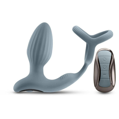 Renegade Pinnacle Vibrating Prostate Massager Gray - Prostate Sex Toys