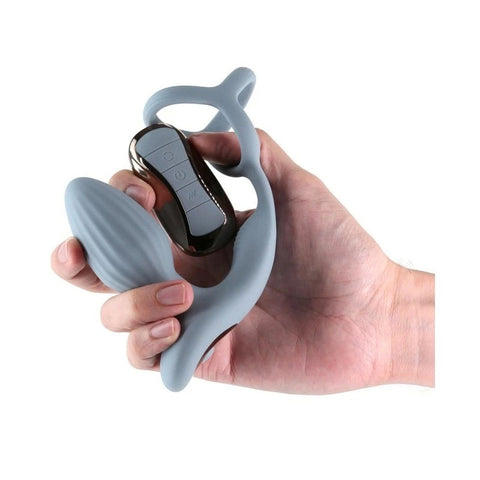 Renegade Pinnacle Vibrating Prostate Massager Gray - Prostate Sex Toys