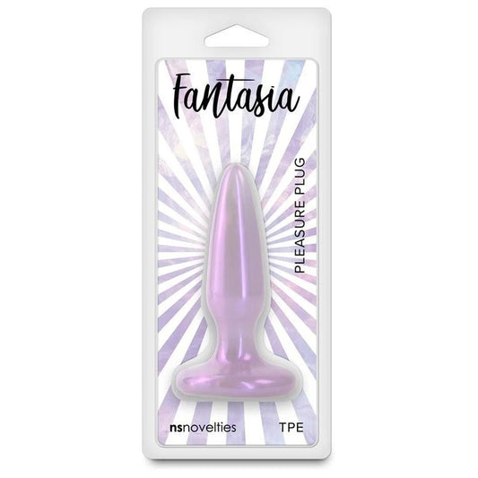 NS Novelties Fantasia Pleasure Butt Plug Mini Orchid - Butt Plugs