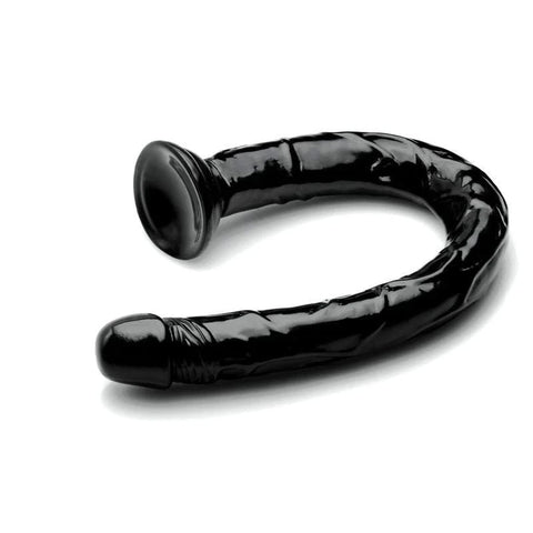 Hosed 19 Inches Suction Cup Realistic Anal Dildo - Anal Dildos