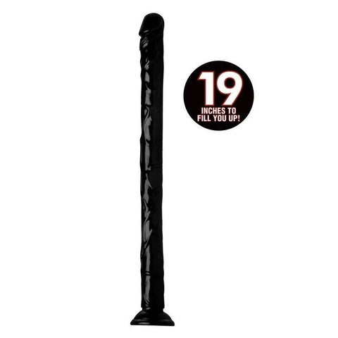 Hosed 19 Inches Suction Cup Realistic Anal Dildo - Anal Dildos