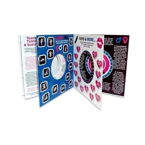 Ball & Chain Bedroom Spinner Game Book Couple Games - Sex Games, Coupons and Tricks